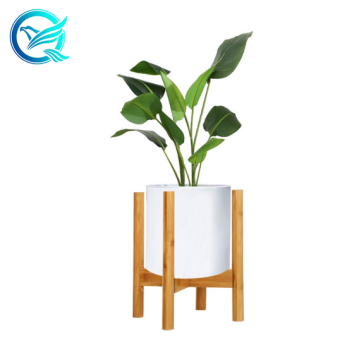 Terno de suporte de planta de bambu Qinge para vaso de flores de 6 &#39;&#39; - 8 &#39;&#39; Suporte de planta sólida de bambu para venda